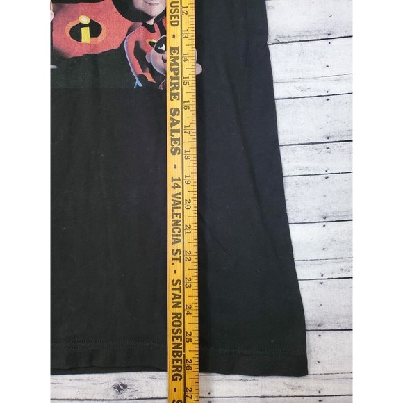 Disney Pixar The Incredibles T-Shirt Mens Sz S Short Sleeve Family Graphic Black - Picture 6 of 8